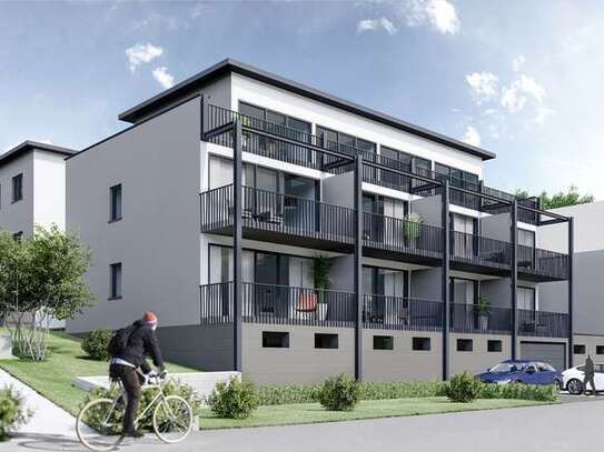 Neubau! Wunderschöne 2 ZKB Penthouse-Wohnung mit großem Balkon, zentrumsnah!