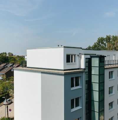 Erstbezug im Neubau: Studenten und Singles aufgepasst! Helle 1-Zimmerwohnung mit Balkon.