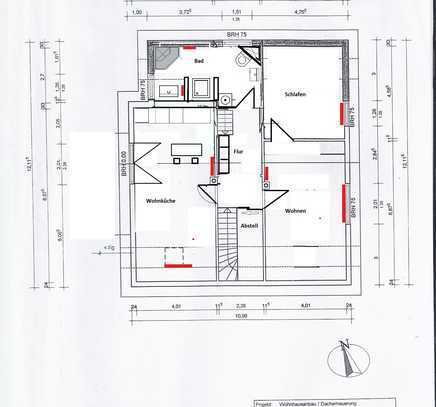 Helle 2 1/2 -Zimmer-Wohnung mit großem Küche-Wohnbereich- und Einbauküche