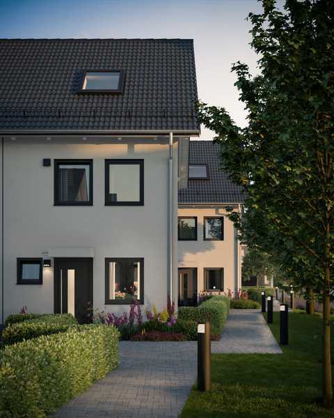 Lichtdurchflutetes bezugsfertiges Reihenhaus