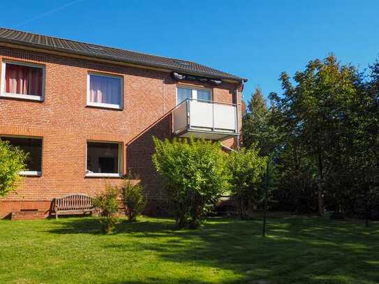 St.Peter-Ording/Böhl: Guter Schnitt! 4-Zi-ETW mit Balkon, Parkplatz und Gartennutzung, renov-bed.