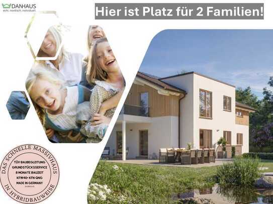 Mehrgenerationenhaus für die ganze Familie mit Südgrundstück