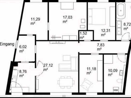 Renovierte 4.5 Zimmer Wohnung in Münster Nähe