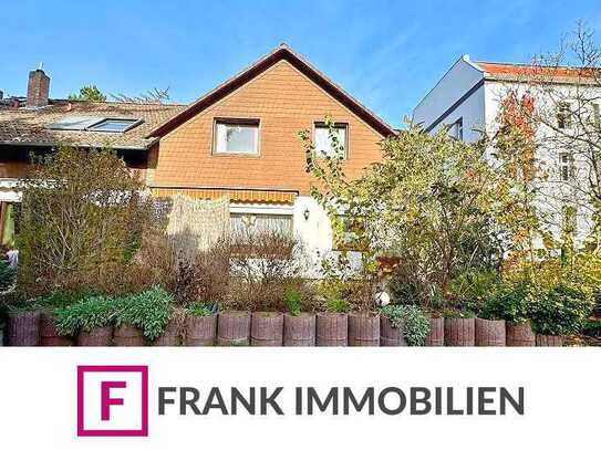 FRANK IMMOBILIEN - Zentral & trotzdem ruhig! Bezugsfreies Reihenhaus in Lichtenrade!