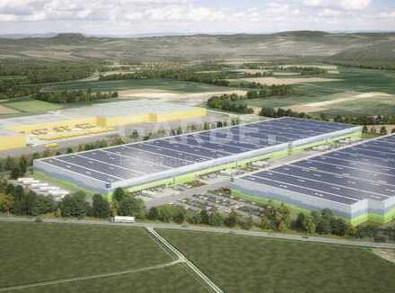 Direkt vom Eigentümer, provisionsfrei: ca. 87.000 m² Neubau-Logistikzentrum