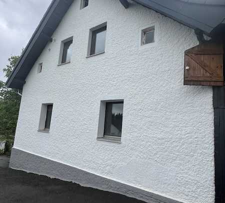 Einfamilienhaus Dach neu gemacht, Fassade gestrichen