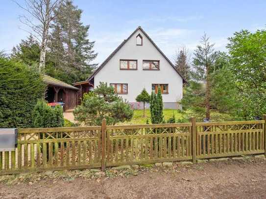 EFH mit Garten (uneinsehbar), Doppelcarport, Sauna und unverbauter Blick ins Grüne in HH-Lehmsahl!