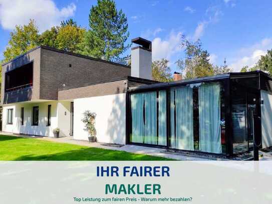 Traumhafte Architektenvilla – zeitgenössische Wohnkultur auf ruhigem Grundstück - saniert 2013