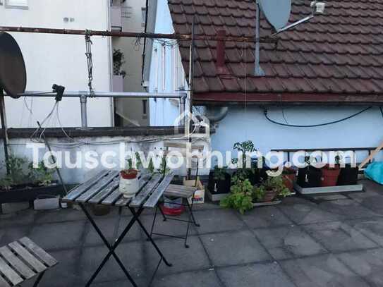 Tauschwohnung: 4-Zimmer Whg mit Dachterasse in Süd