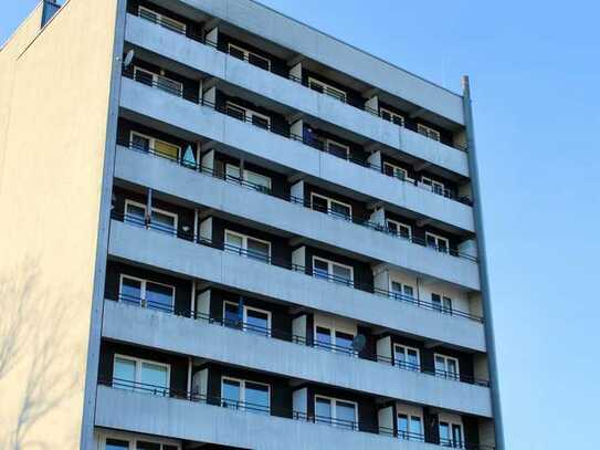 Helles 1-Zimmer Appartement mit Wannenbad, Balkon, Kochnische und Weitsicht in Heusenstamm