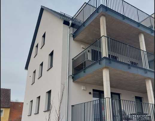 Moderne 2-Zimmer-Wohnung in Wassertrüdingen bei Ansbach: Neubau mit energieeffizienter Ausstattung