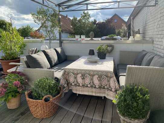 Maisonette-Wohnung mit großer Dachterrasse in Bestlage von Bissendorf