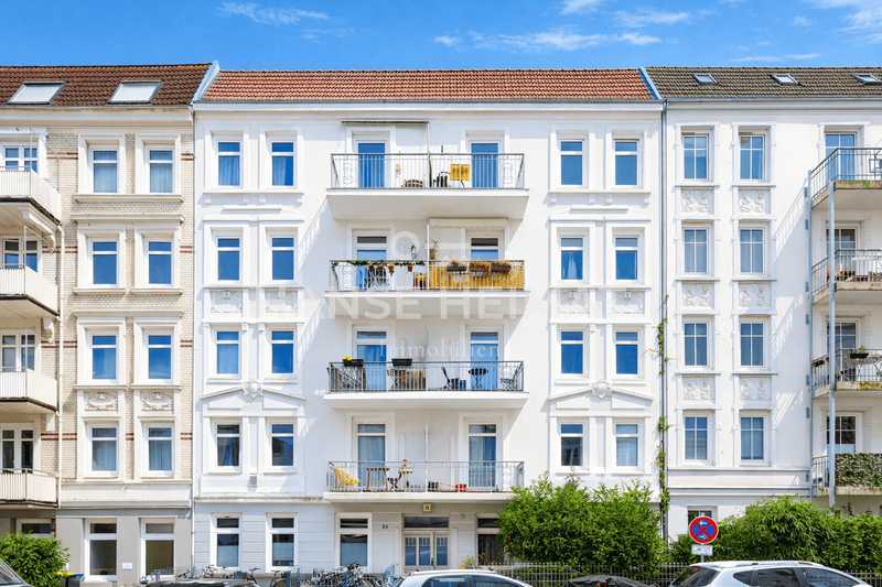 Ihr eigener Garten mitten in Eppendorf! - Sanierte 2-Zimmer Wohnung