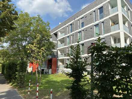 1-Zi Luxus-Apartment mit Balkon und Skylineblick in FFM-Bockenheim