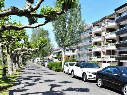 Wohnen oder Arbeiten in BESTLAGE: RHEINALLEE! Pfiffiges 1Zi-Appartement -auch als Büro/Praxis!