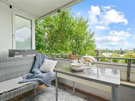 Großzügige 4 Zimmer-Wohnung / Balkon im Grünen / Bergsicht