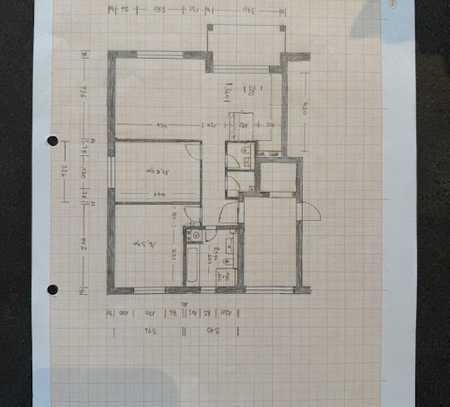 Hochwertige sonnige 3 Raum-Wohnung in Südwest-Lage mit Balkon in Bad Soden a.T.