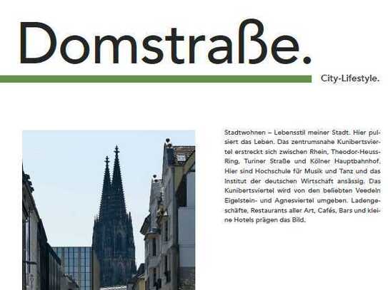 Die perfekte City-Wohnung - Modernisierte Eigentumswohnung in der Domstraße 89 - WE 6