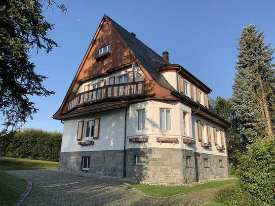 Luxuriöses Aschberg Chalet in exklusiver Kammlage im Naturpark Erzgebirge