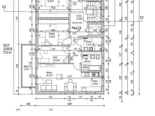 Neubau Erstbezug: Stilvolle 3-Raum-Wohnung mit gehobener Innenausstattung mit Balkon in Unterhaching