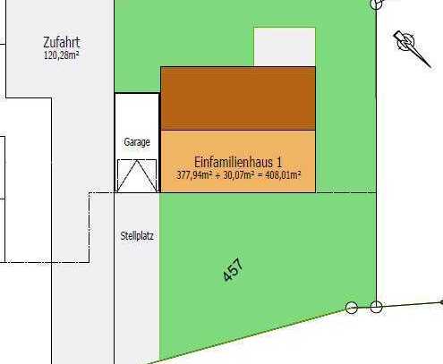 Grundstück Nr. 1 im Ortskern von Schorndorf - Bien-Zenker - Einfamilienhaus