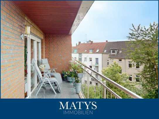 3,5 Zimmer Maisonette-Highlight: Lichtdurchflutetes Raumkonzept mit Balkon und Spitzboden!