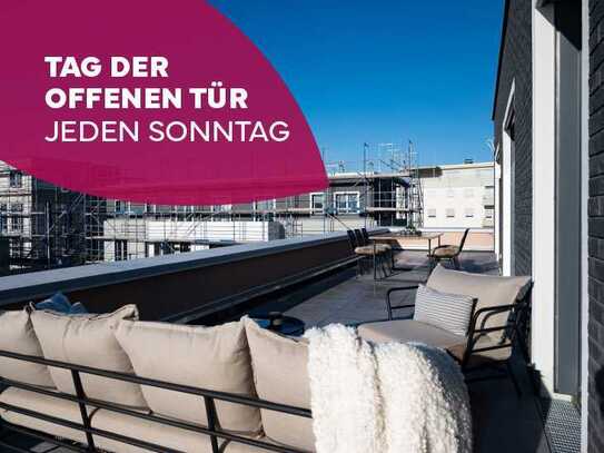 Großzügiges und luxuriöses Penthouse mit fünf Zimmern und einer großen Sonnenterrasse