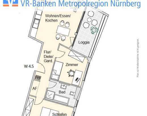 Ansprechende Wohnanlage im Nürnberg Nord: 60 stilvolle Neubau-ETW und 10 Büroeinheiten in Stadtlage!