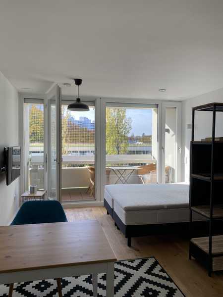 Renoviertes und möbliertes Apartment mit Balkon in zentraler Lage