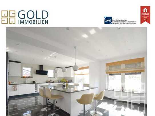 GOLD IMMOBILIEN: Elegant und großzügig - ein Domizil mit Villencharakter