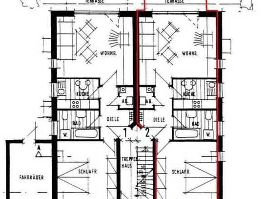 Schöne 2-Zimmer-EG-Wohnung in Oldenburg (Oldenburg)