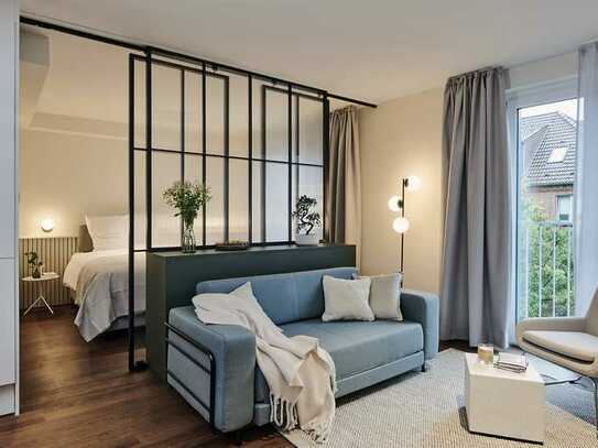 HAVENS LIVING: Kategorie Spacious, 1,5 Zimmer vollmöbliertes Apartment Design ZEN