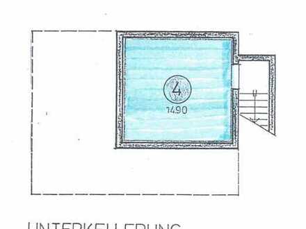 Werkraum unter Garage / Lagerraum Trocken