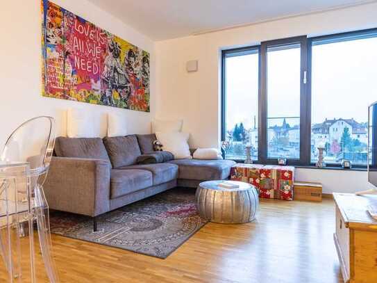 Moderne 2-Zimmer-Wohnung mit Balkon, Fußbodenheizung und Tiefgaragenstellplatz in begehrter Lage