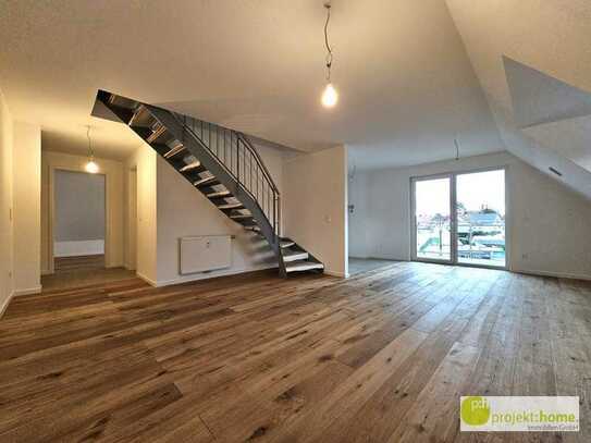 Außergewöhnlich - 3-Zi.-Maisonette-Whg. mit 3x Balkon, 2x Badezimmer, Ankleidezimmer und Klimaanlage