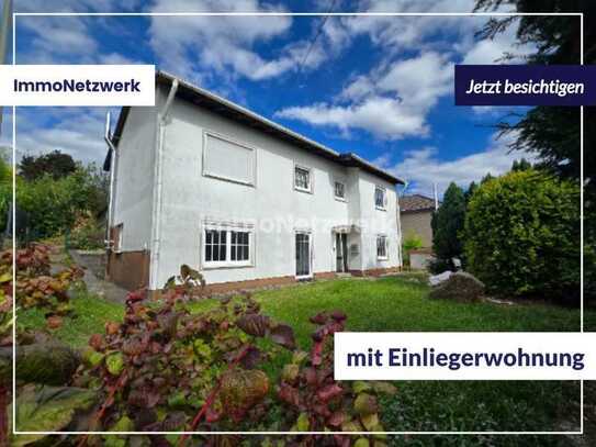 sonnenverwöhntes Einfamilienhaus mit Einliegerwohnung 
in ruhiger Lage