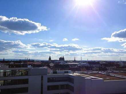 Aschaffenburg City: Wohntraum mit Süd-Westbalkon und Panoramablick!