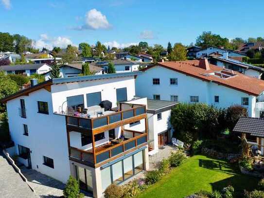 Montabaur Himmelfeld, Penthouse-Wohnung, mit großer Süd-Wohnterrasse und traumhaftem Weitblick