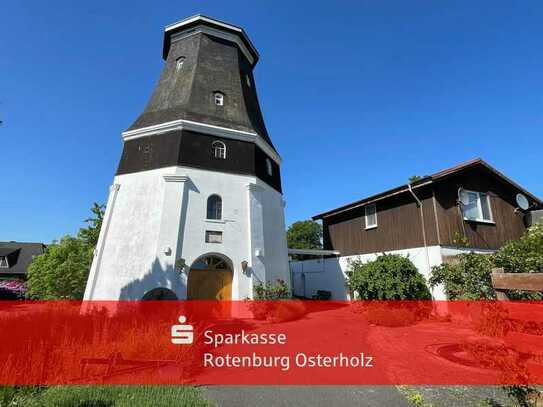 Historische, denkmalgeschützte Galerie-Holländer Mühle in Tarmstedt!
