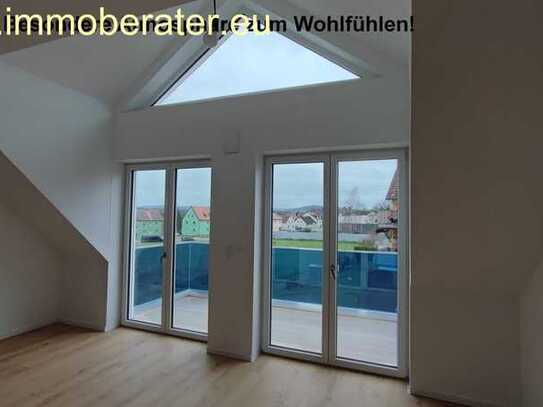 Große-exklusive 2-Zimmer-DG-Whg in sehr guter Ausstattung / WFL ca. 70,7 m² / 2.OG/DG -mit Balkon un