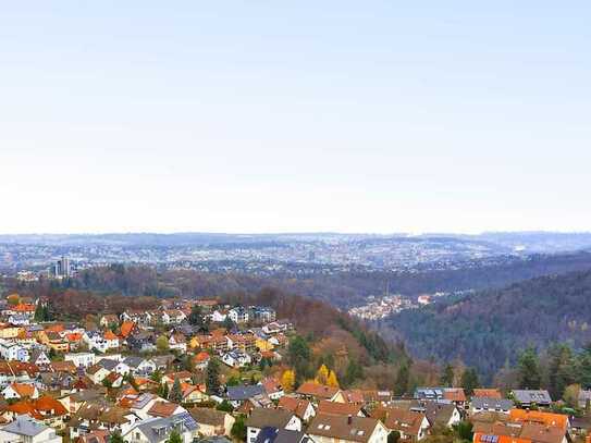 Traumlage in Büchenbronn: Bauplatz mit Panoramablick über Pforzheim im begehrten Neubaugebiet