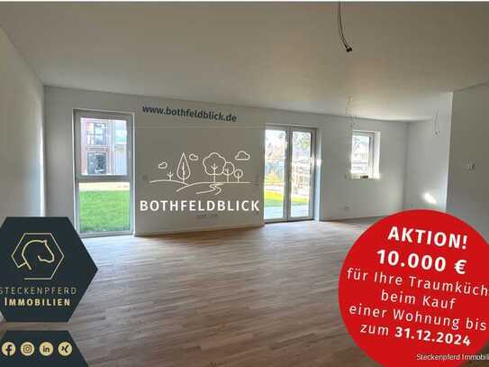 BothfeldBlick Exklusiv: Lichtdurchflutete EG-Wohnung mit 2 Terrassen, Garten und sonnigem Ambiente!