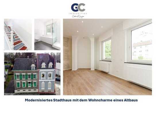 Modernisiertes Stadthaus mit dem Wohncharme eines Altbaus