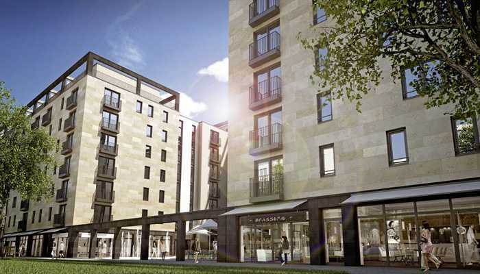 **Europaviertel - attraktive 2-Zimmer-Stadtwohnung mit moderner Einbauküche**