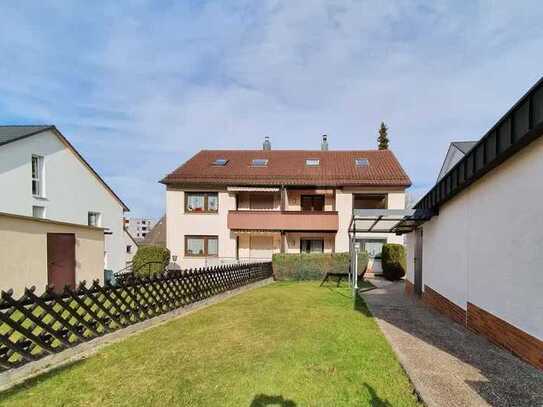 Exklusive, modernisierte 2-Raum-EG-Wohnung mit großer Terrasse und Einbauküche in Filderstadt