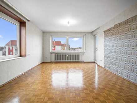 ***PREISREDUZIERUNG*** Äußerst geräumige 4-Zimmer-Wohnung mit Balkon in Ochsenhausen