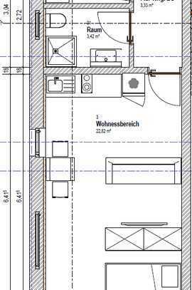 Stilvolle 1-Raum-EG-Wohnung NEUBAU mit gehobener Innenausstattung mit EBK in Gummersbach