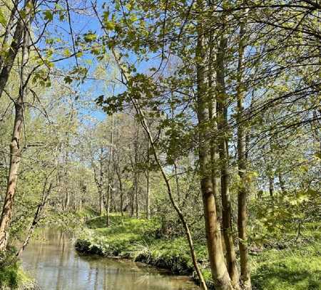 Wohnen im Grünen und am Wasser!