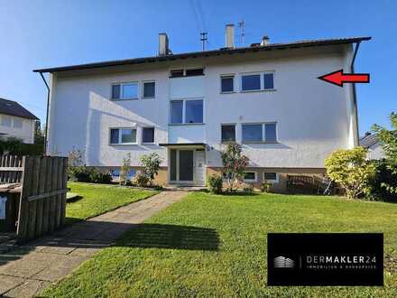 Komplett sanierte 3-Zi.-Wohnung mit Balkon, Keller, Garage und Außenstellplatz zu verkaufen...