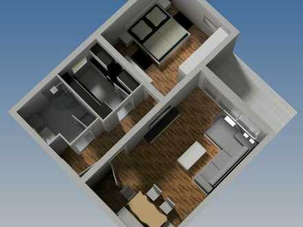 Nach Grundsanierung mit Einbauküche und Balkon: attraktive 2-Zimmer-Wohnung in Sankt Ingbert